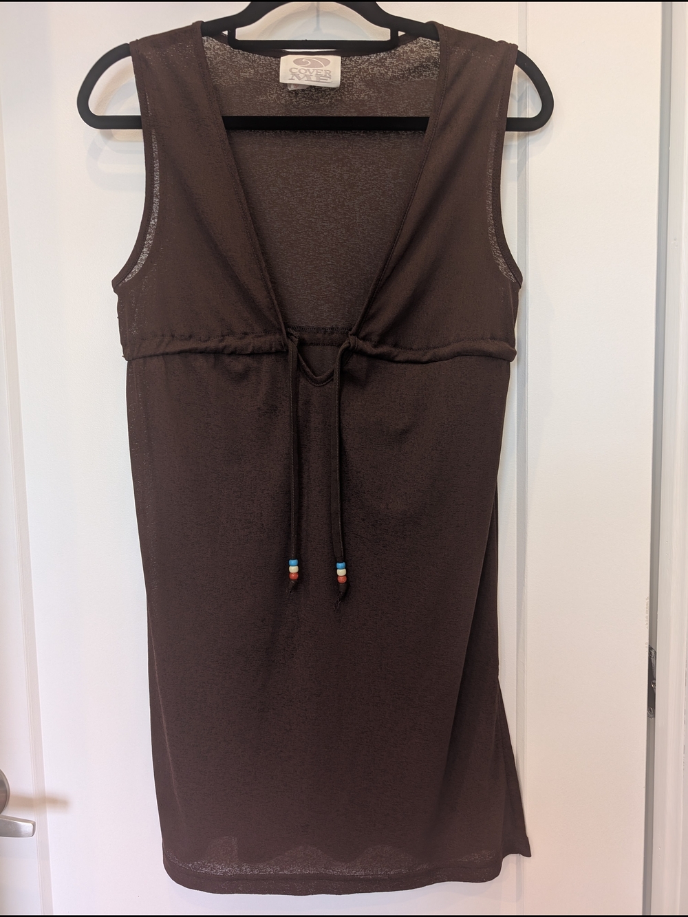 Cover Me Brown Swimsuit Cover-up